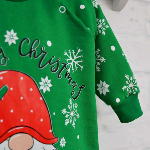 Ромпер-реглан унисекс Blanka Гном р.80 зеленый 110097 