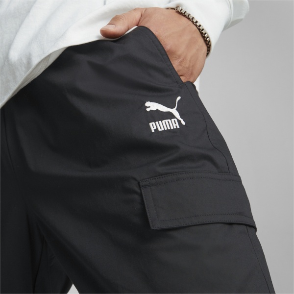 Штани Puma CLASSICS WOVEN PANTS 53560501 р. XL чорний