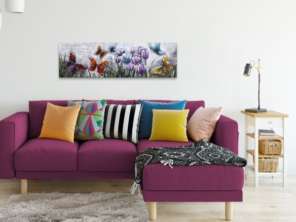 Картина Природа 60x180 см 