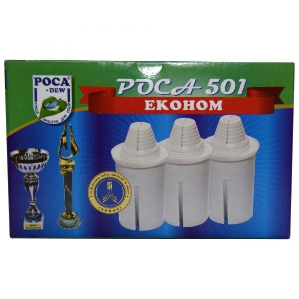Картридж Роса для кувшина 501 Эконом 3 шт./уп. 