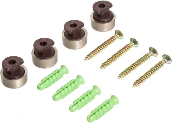 Тримач для дзеркала MDF 4027 матовий хром 4 шт DC