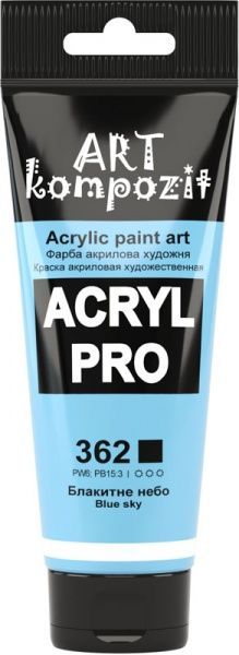 Краска акриловая 362 голубое небо 75 мл ART Kompozit