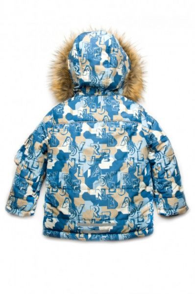 Куртка дитяча Модний Карапуз р.116 блакитний з бежевим 03-00735-0 