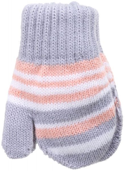 Варежки ДАЙС Kakadu р.от рождения розово-серый 13830200 