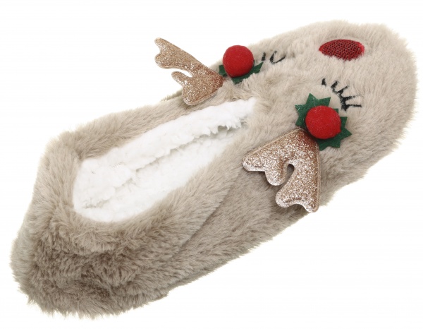 Обувь домашняя La Nuit олененок р.36/37 бежевый 