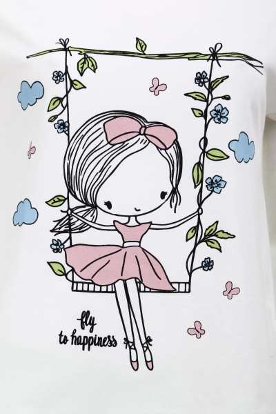 Піжама Trio Kelly р. 3XL молочний