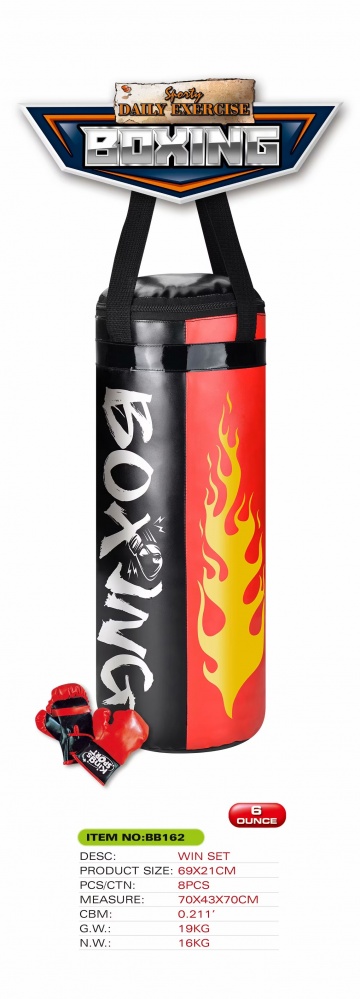 Игровой набор KingSport боксерская груша с перчатками BB162