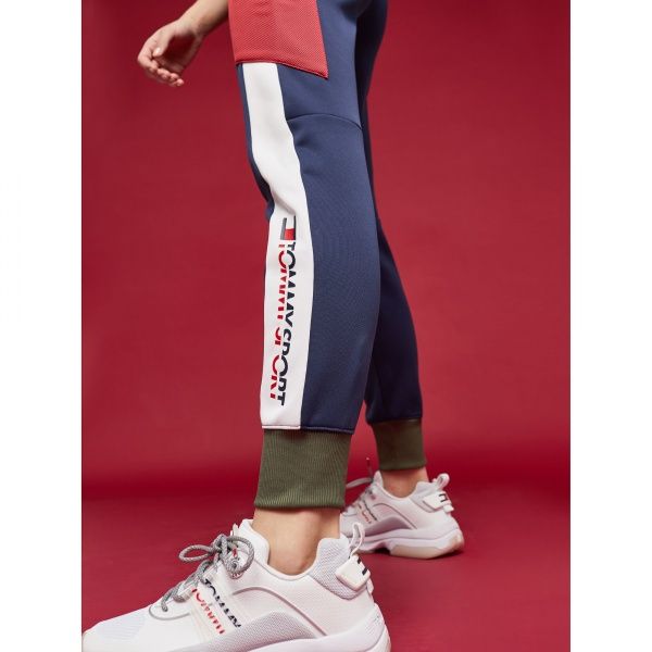 Штани Tommy Hilfiger BLOCKED FLEECE JOGGER CUFF S10S100253401 р. L темно-синій