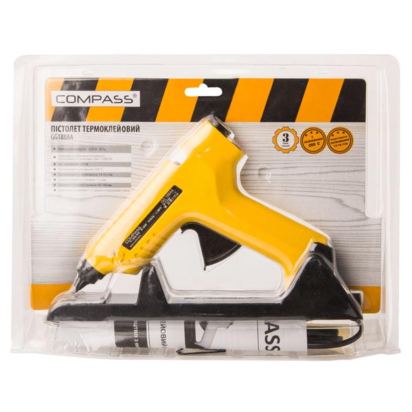 Пистолет клеевой Compass GG188AA 20128016