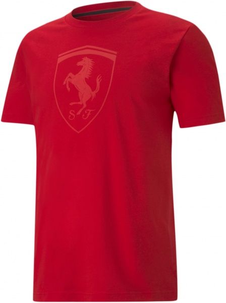 Футболка Puma Ferrari Race Bg Shield tonal 53147002 L червоний