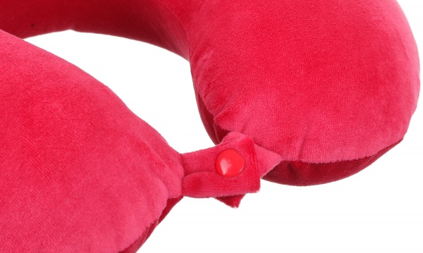 Подушка дорожная ортопедическая 30х30х9 см вишня Luna