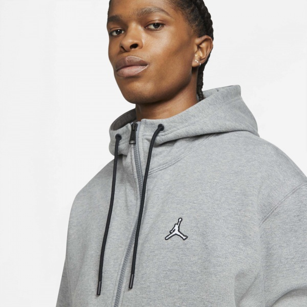 Джемпер Jordan M J ESS FLC FZ HOODIE DA9810-091 р. XL серый