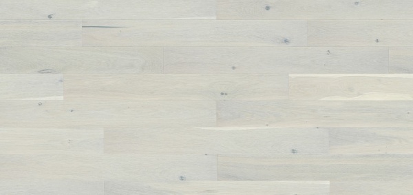 Паркетная доска Ekoparket беленый дуб однополосная 1100х110х14 мм (0,85 кв.м) Light