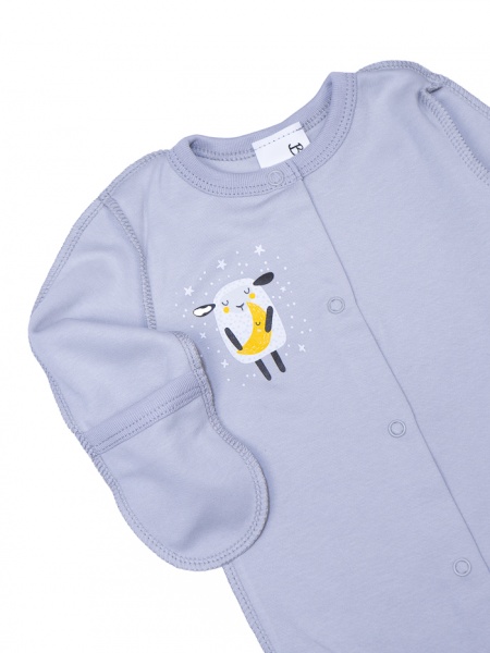 Комбінезон унісекс Bambinelli Овечка р.68 сірий 