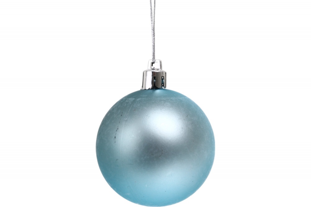 Набір ялинкових куль різна фактура 2 кольори в асортименті d 60 мм 50 шт./уп.