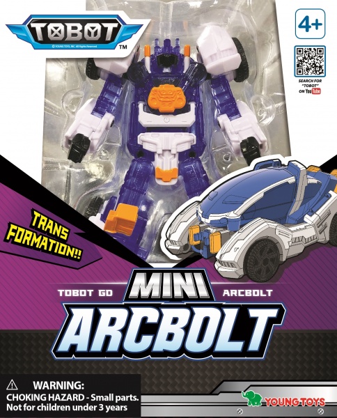 Игрушка-трансформер Tobot Детективы Галактики С2 мини Аркболт 301126 