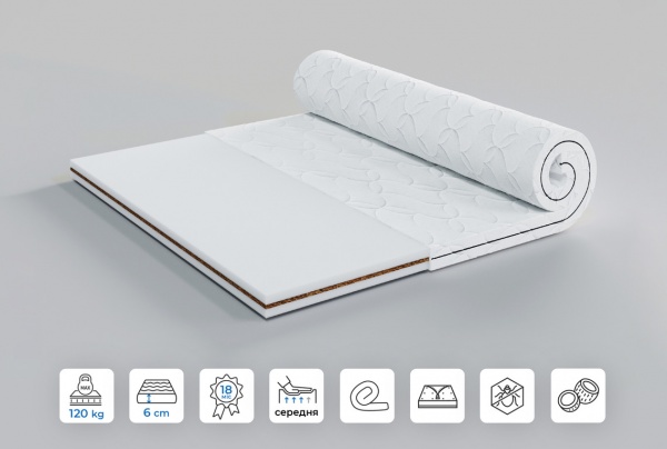 Міні-матрац Philippe Cocos Luna 140x200 см