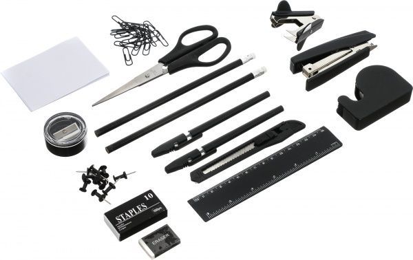 Підставка для канцелярії поворотна 7007 18 предметів NORMA