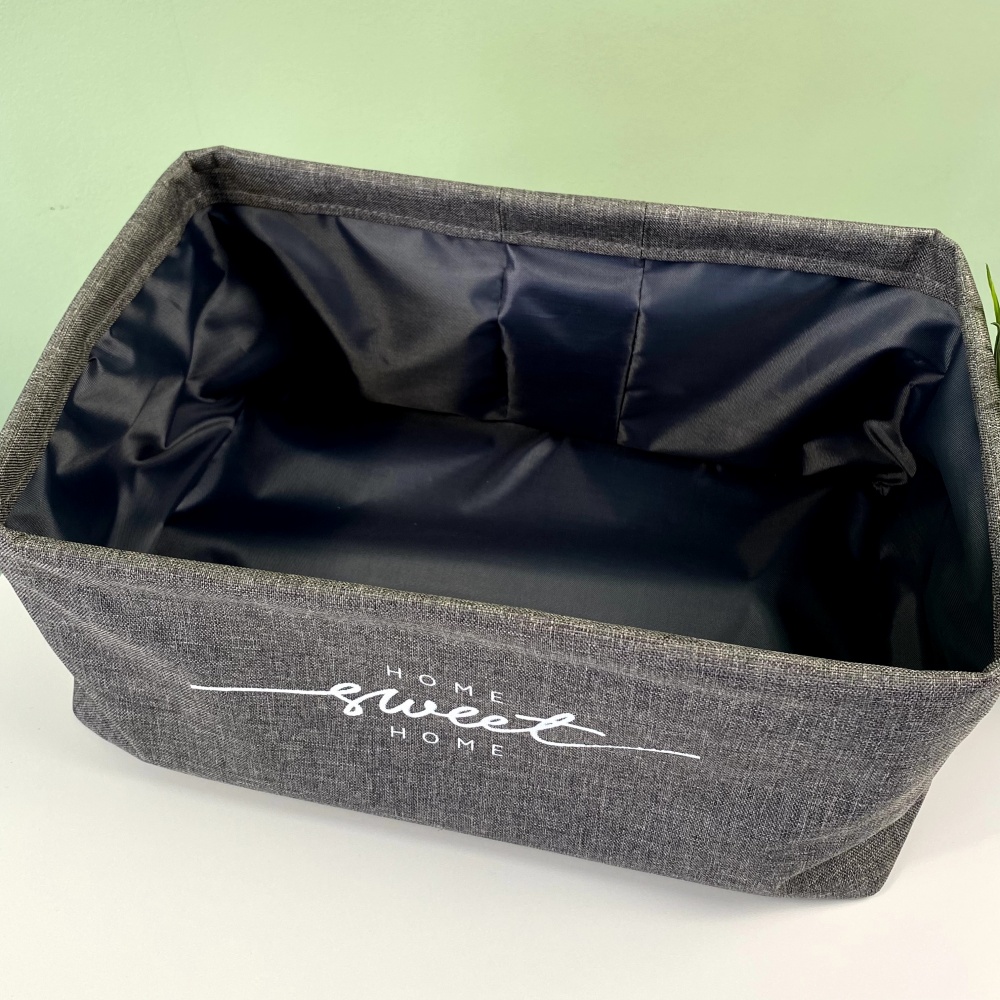 Корзина интерьерный S серая Organize