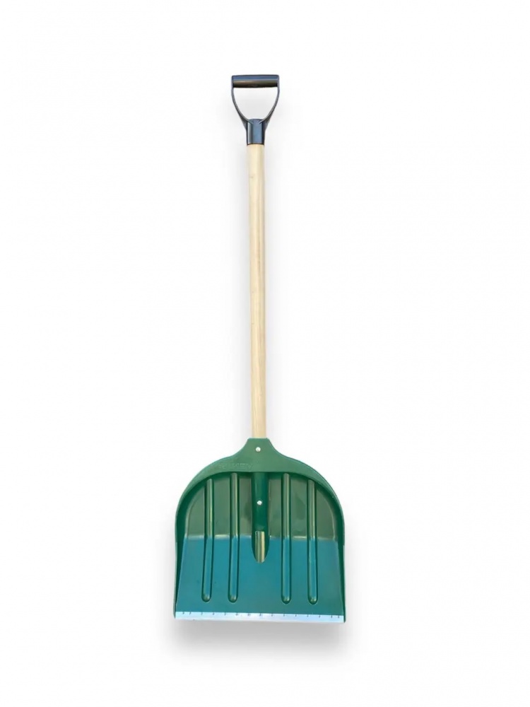 Лопата для снігу Леміра велика з пластмасовим держаком