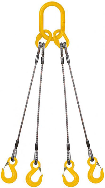 Строп канатный  четирьохвитковой 4СК 3,2х2000