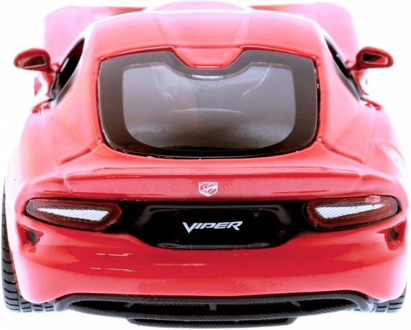 Автомодель Bburago 1:32 Dodge SRT Viper GTS2013 красный 18-43033
