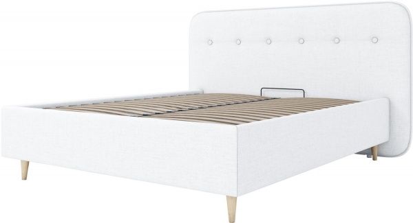 Кровать SOFYNO Бэлла Лаки 01 160x200 см белый 