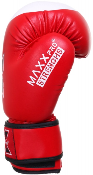 Боксерские перчатки MaxxPro AVG-616 р. 8 красный