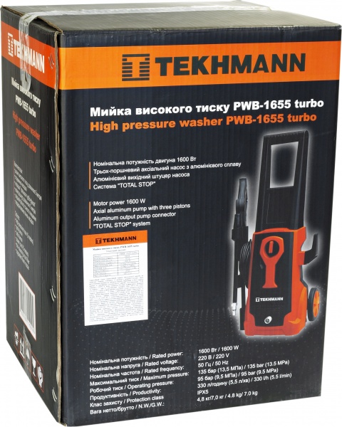 Мини-мойка Tekhmann PWB-1655 turbo