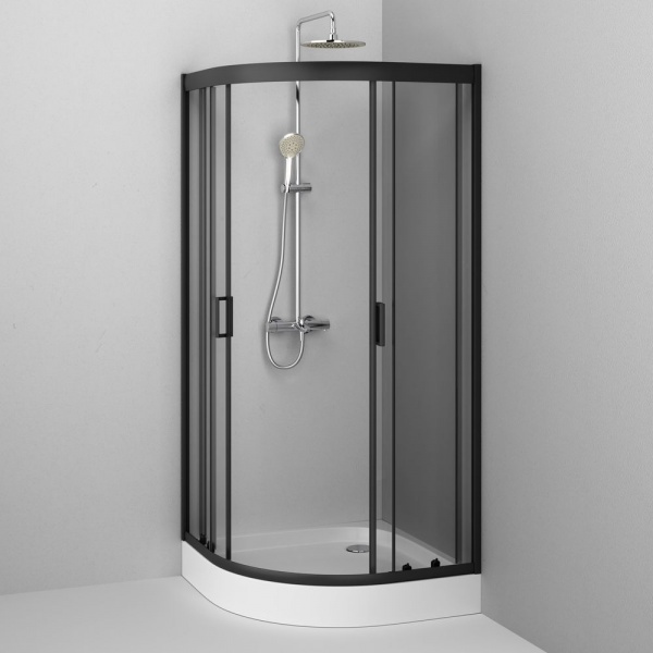 Душевое ограждение AM.PM Gem 1/4 Round 90x90 W90UG-401-090BT
