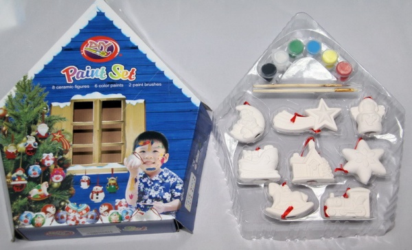 Набор новогодних украшений Девилон фигурки 021925 