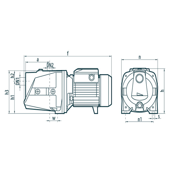 Насос самовсасывающий Насосы плюс оборудование JSWm 15МX