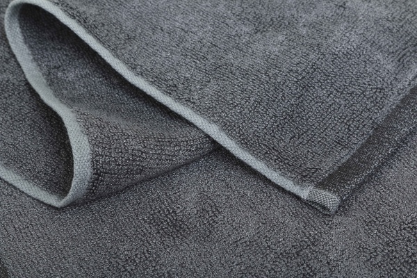 Полотенце махровое Glossy 50x90 см антрацит Texpol 