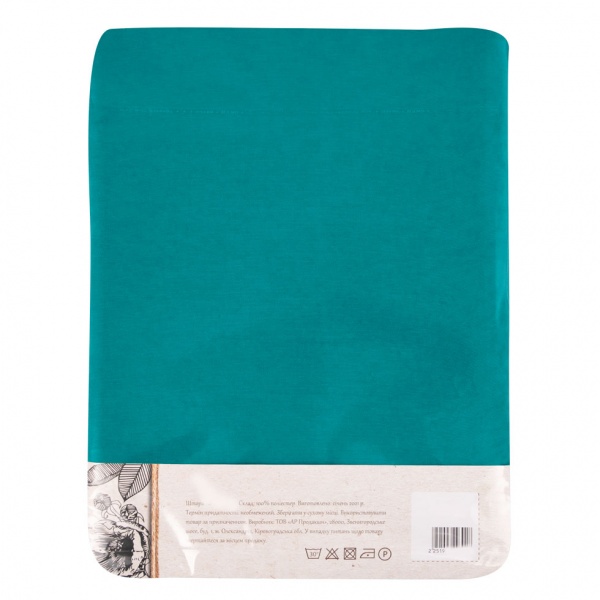 Штора BONA 150х280 бірюзовий La Nuit