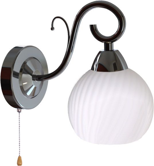 Бра Blitz 1340-11 1x40 Вт E14 чорний хром 