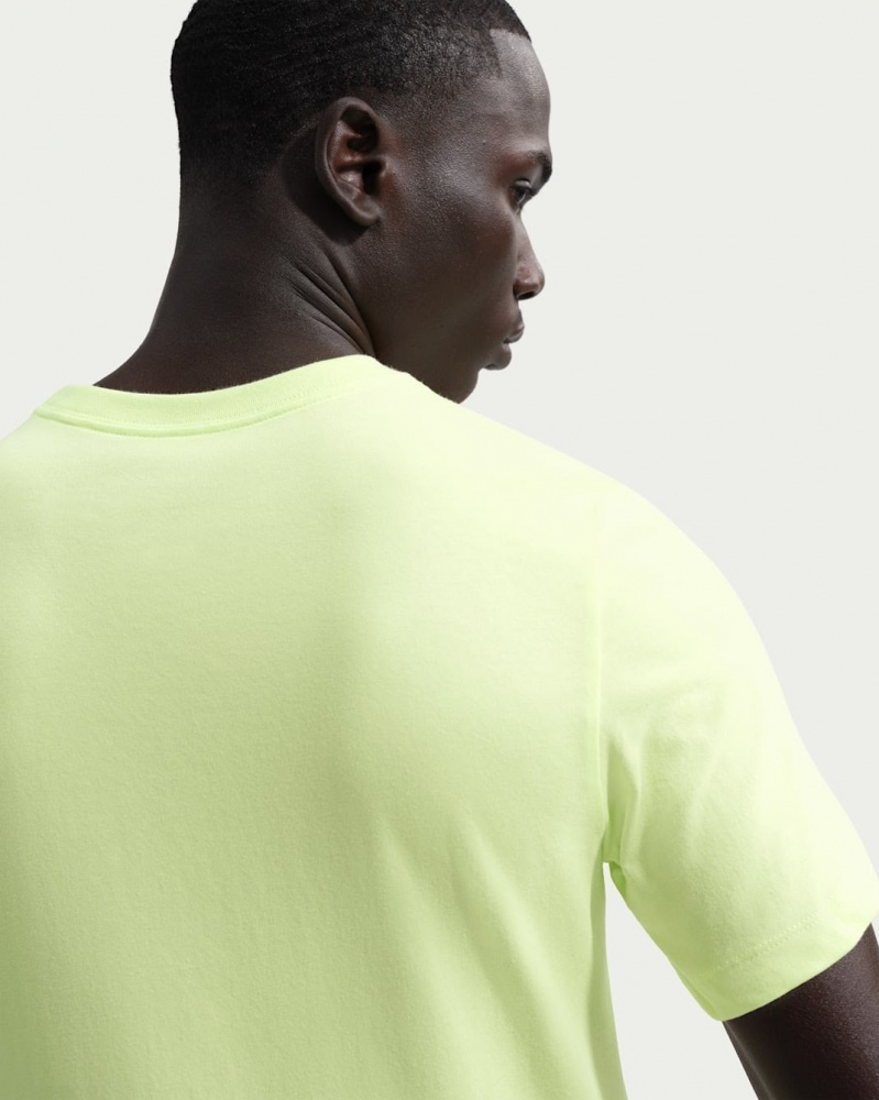 Футболка Nike M NK DF TEE STD PRO IH1947-360 р.M желтый