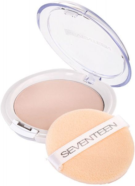 Пудра для обличчя Seventeen Natural Silky Transparent Compact Powder №3 Medium Beige 10 г