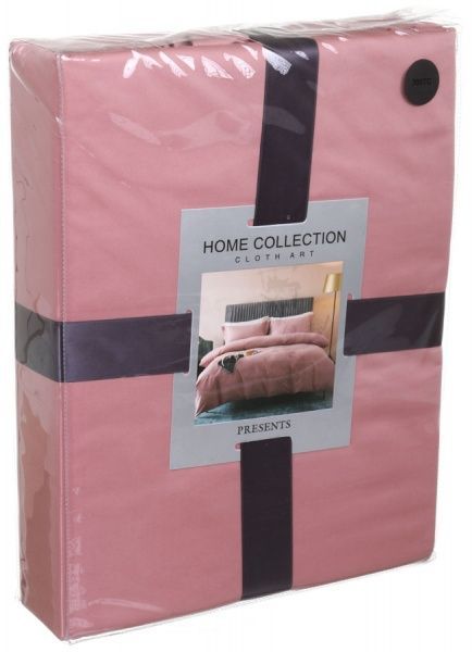 Комплект постельного белья Mono семейный розовый 