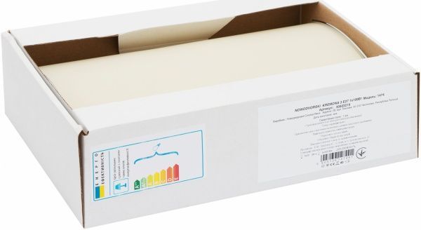 Светильник настенный Nowodvorski KREMONA 3 1x100 Вт E27 крем 