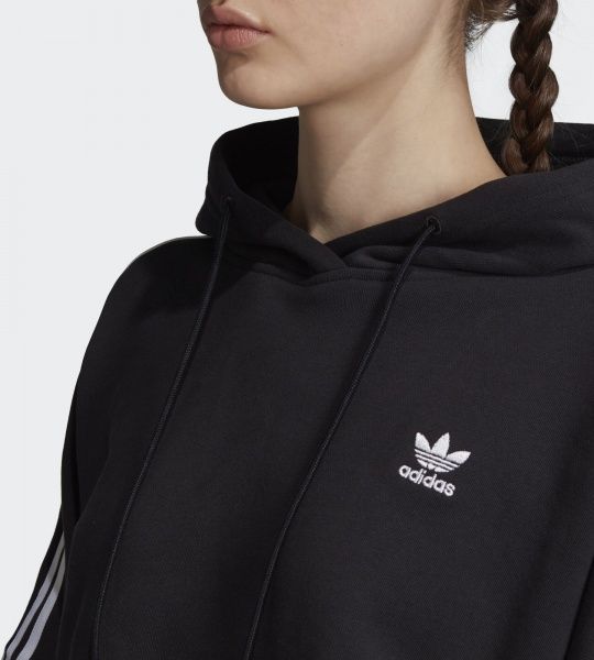 Джемпер Adidas CROPPED HOOD ED7554 р. 32 чорний