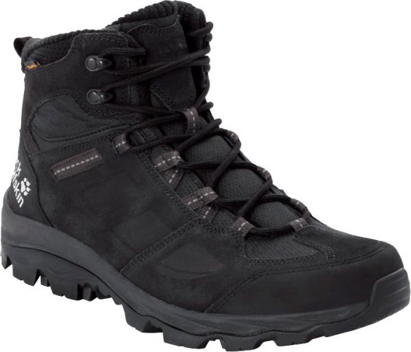 Ботинки Jack Wolfskin VOJO 3 WT TEXAPORE MID M 4042391-6369 р. UK 9,5 серо-черный