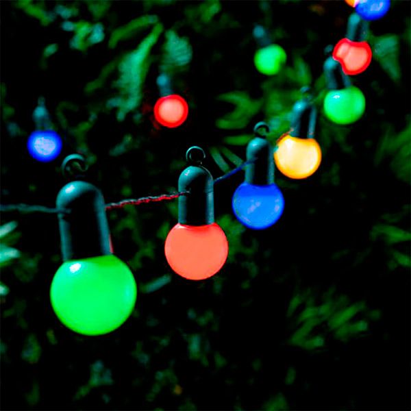 Лампа светодиодная LB-548 красная G45 230V 1W E27 