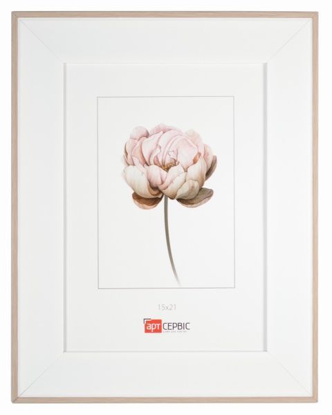 Рамка для фото Арт-Сервіс ЭА-01769 15x21 см білий 