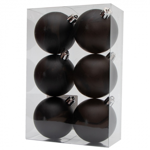 Набор елочных шаров Девилон 251611 d60 мм 6 шт./уп. 