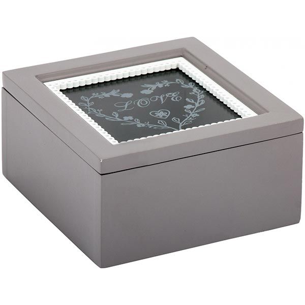 Сундук для украшений Heart 12x12 см