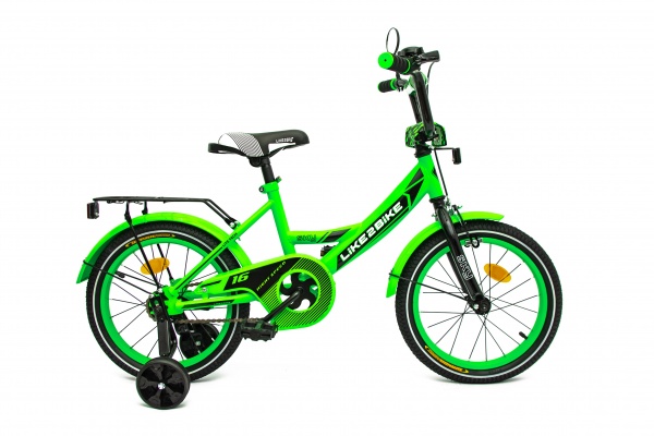 Велосипед детский Like2bike 16'' Sky лайм 211604 