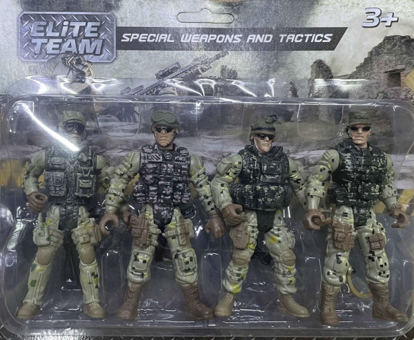 Набір іграшок Super soldier Солдатики Спецназ США мультикам MSP1208102 