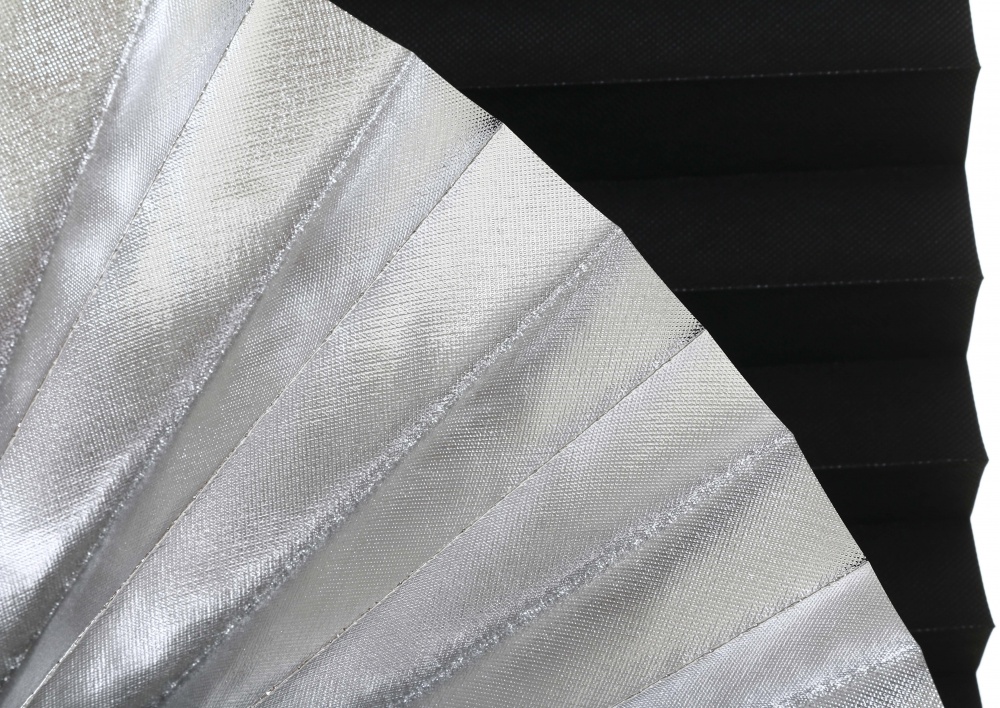 Штора-плиссе Bella Vita термо 90х180 см черный