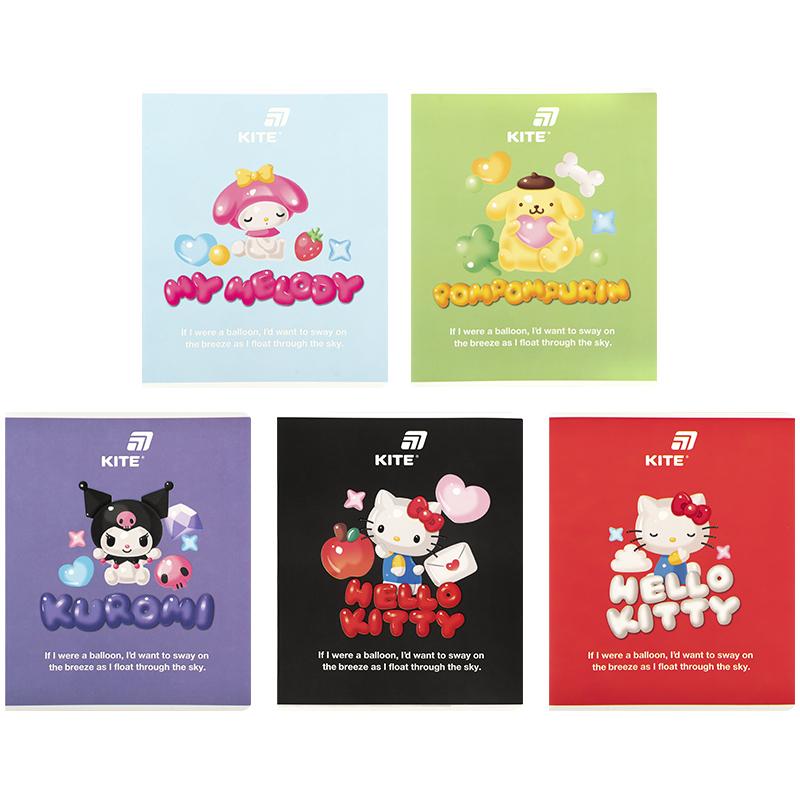 Зошит Hello Kitty 24 арк. клітинка HK26-238-2 KITE — фото 1