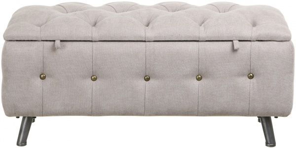 Сундук-пуф Shic 85х34х47 см серый 